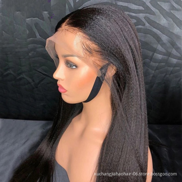 Virgin Remy Raw Indian Hair Deep Wave 4*4 Closure Pre Plucked Lace Wig Double Drawn Human Hair Wig